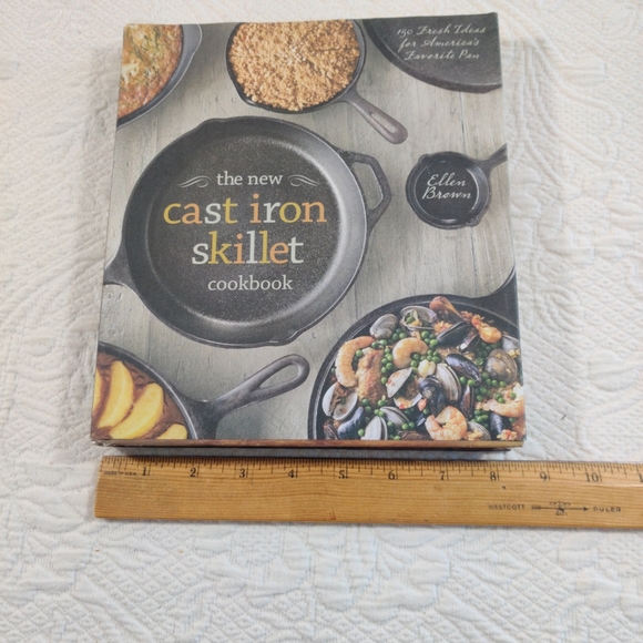 The New Cast Iron Skillet Cookbook by Ellen Brown 2014, Used, Good condition - Picture 6 of 7